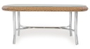 Universal Loom 43" Oval Cocktail Table