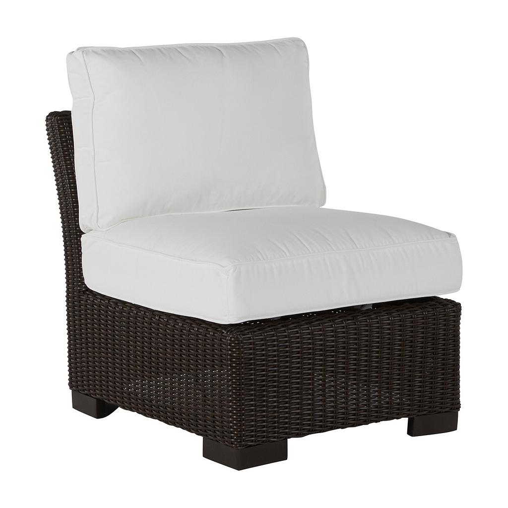 Club Woven Sectional Slipper Chair