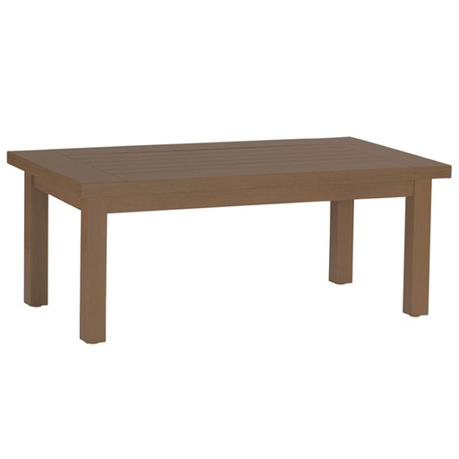 Club Aluminum Rectangular Dining Table