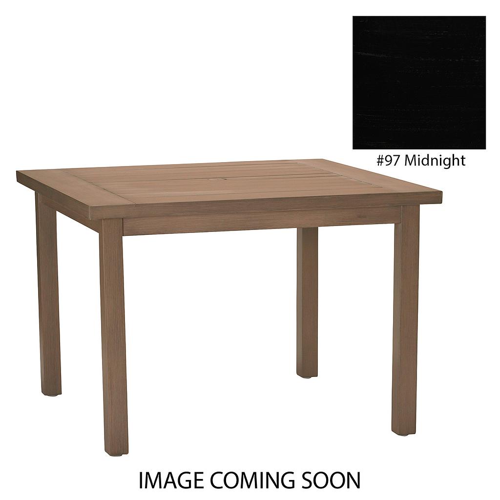 Club Aluminum Square Dining Table