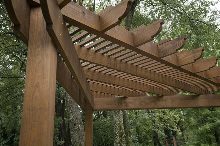 Alcove 10' Wood Pergola