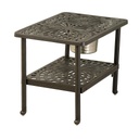 Mayfair 22" x 32" Rectangular Ice Bucket Table for Estate Sectional