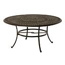 Bella 60" Round Inlaid Lazy Susan Table