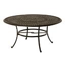 Bella 60&quot; Round Inlaid Lazy Susan Table*