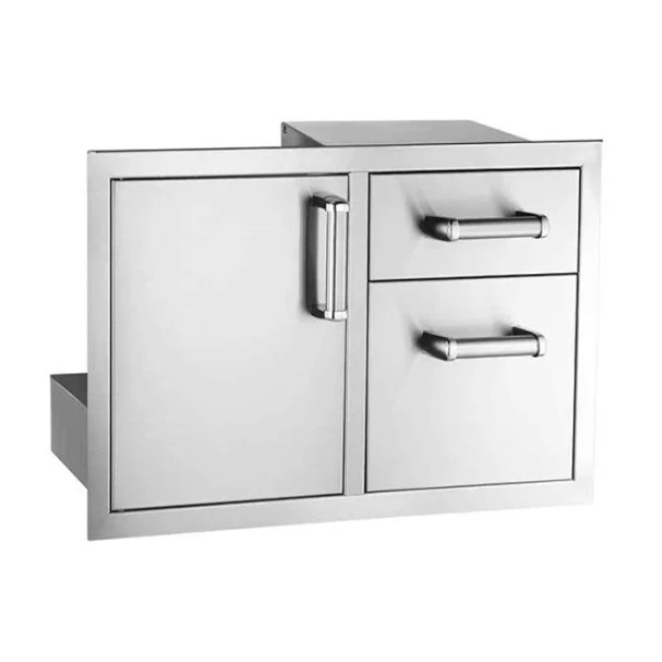 Access Door & Double Drawer (Premium Flush & Soft Close)