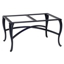 Cabriole 22" Round Aluminum Side Table