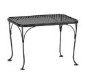 Iron 18&quot; x 24&quot; Rectangular End Table