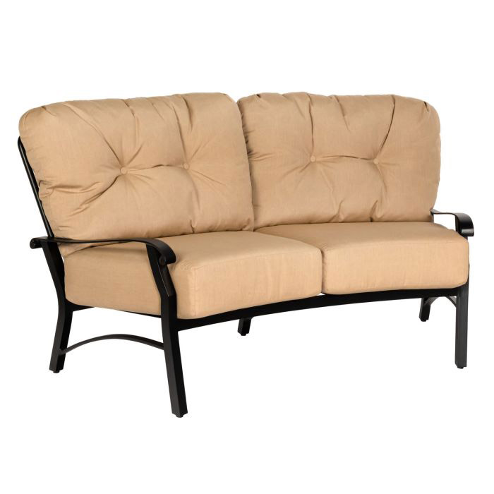 Cortland Cushion Crescent Love Seat