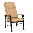 Cortland Cushion High Back Dining Arm Chair