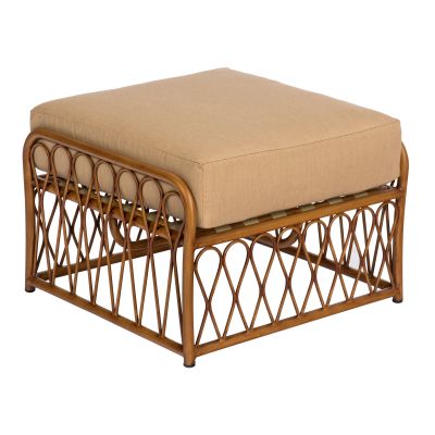 Cane Ottoman
