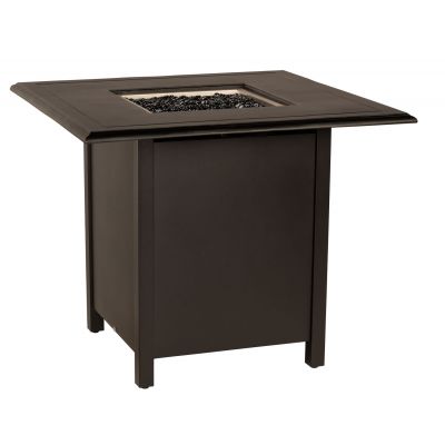 65M743-Square Counter-Height Fire Table Base with Square Burner