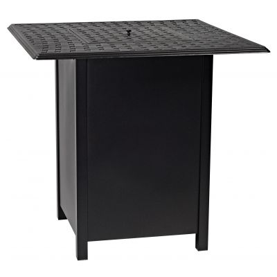 60" Solid Cast Round Bar Height Fire Table