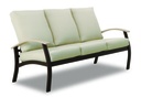 Belle Isle Cushion Three-Seat Sofa