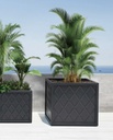 Lattice 2 Pack Planter Box 1 - 18" & 1 - 24"