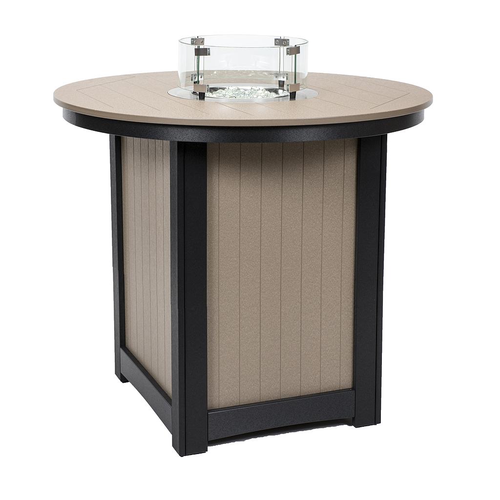 Donoma 44" Round Fire Bar Table
