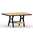 Harbor 33" x 66" Rectangular Counter Table