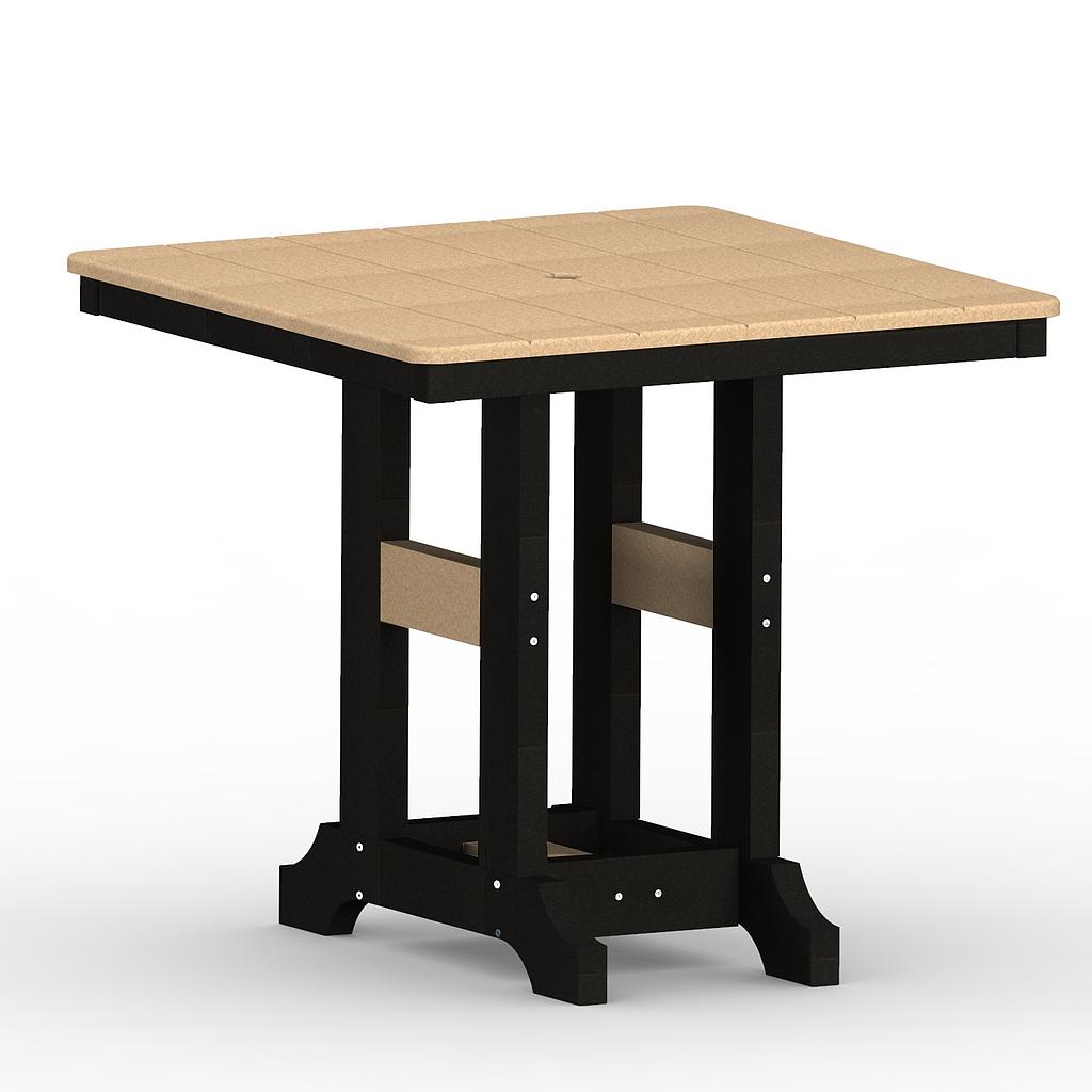 Garden Classic 33" Square Table Bar Height