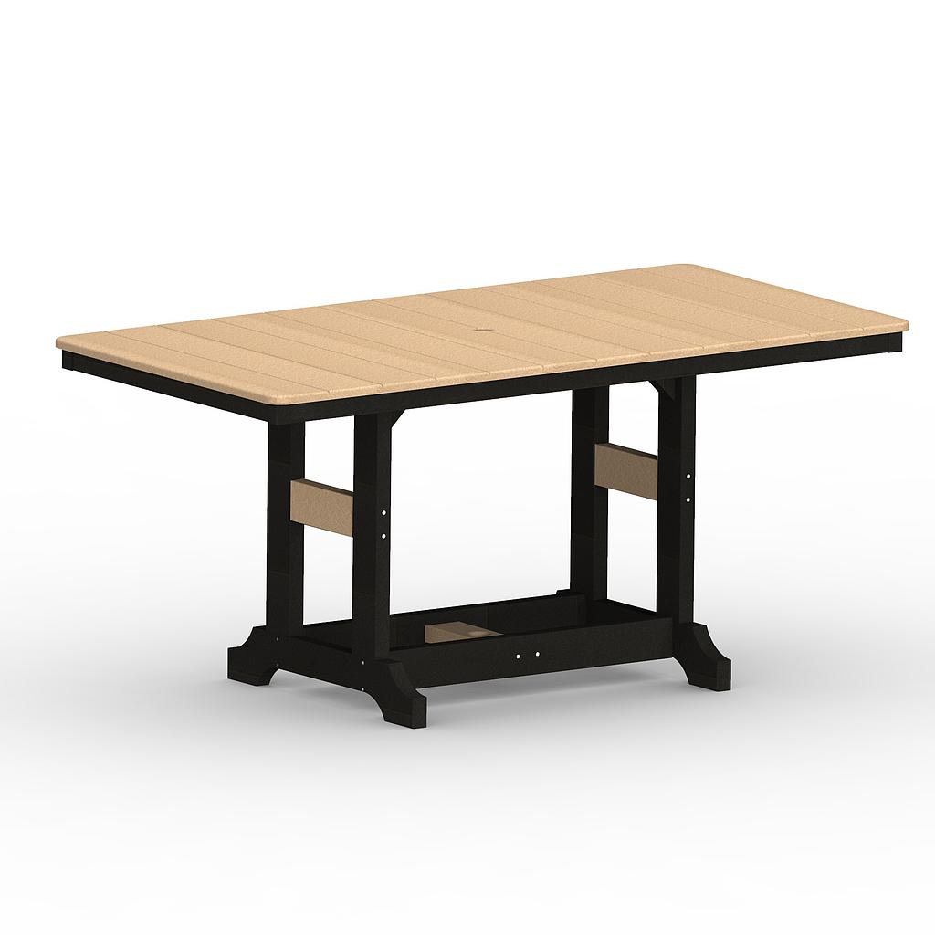 Garden Classic 33" x 66" Rectangular Table Counter Height