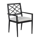 Elegante Arm Chair (#97 Midnight, No Cushion, No Welt)