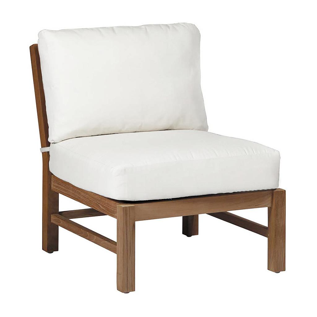Club Teak Sectional Slipper