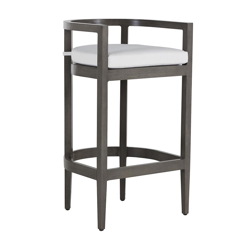Santa Barbara Barrel Back Aluminum 30" Bar Stool