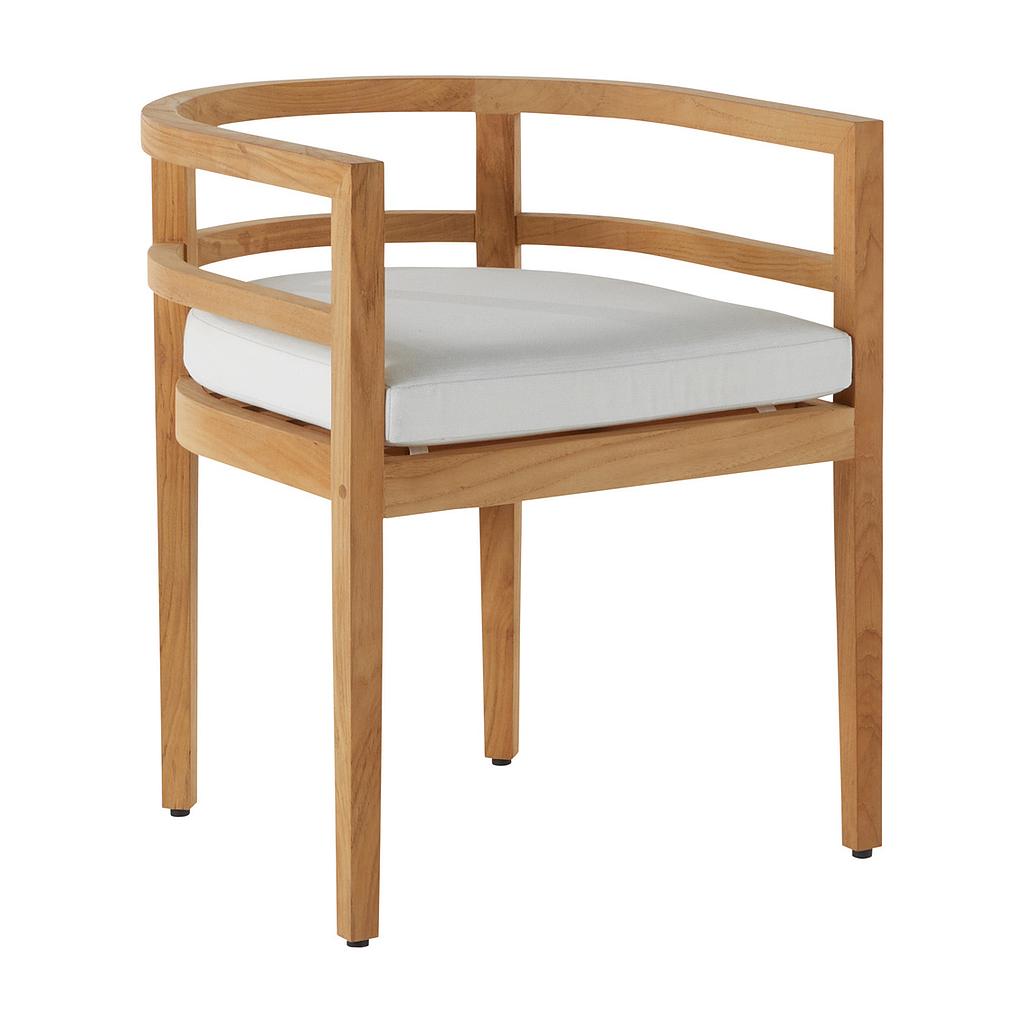 Santa Barbara Teak Barrel Back Arm Chair