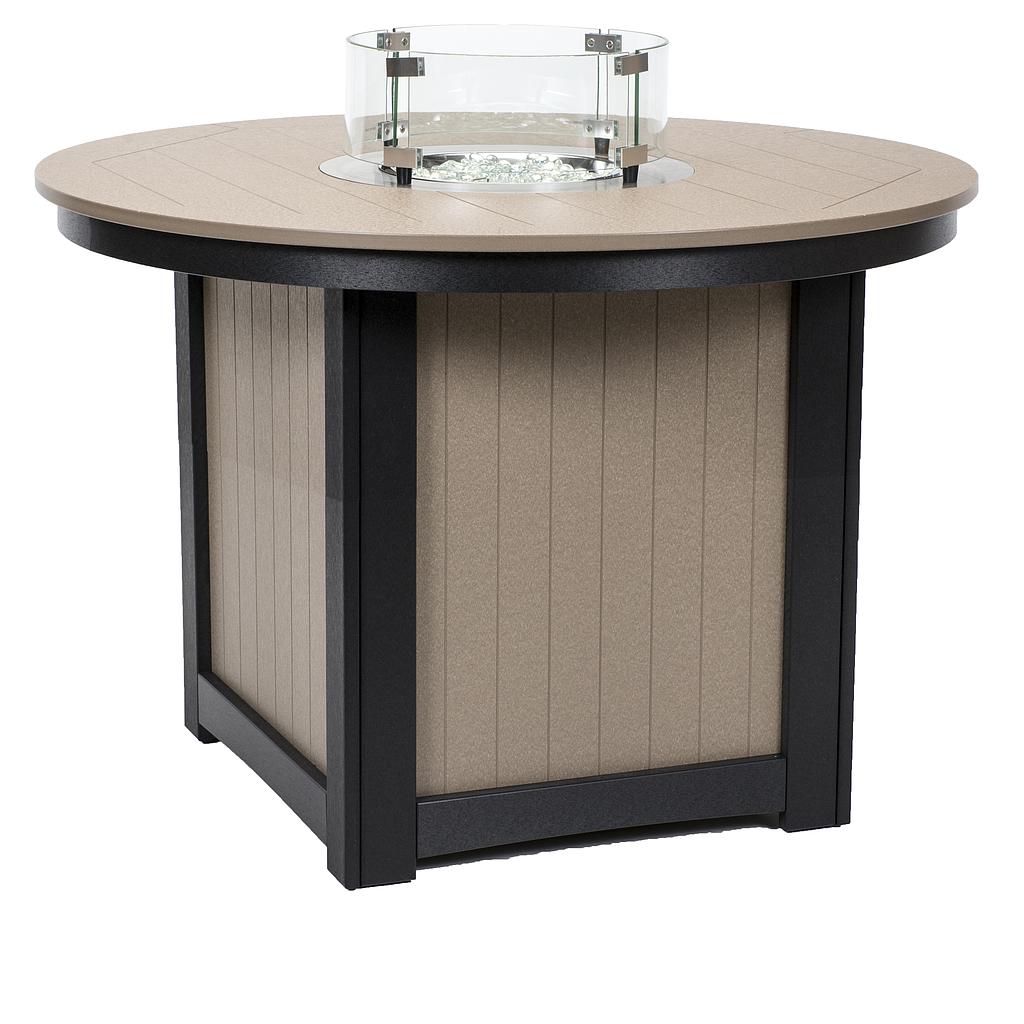 Donoma 44" Round Fire Dining Table