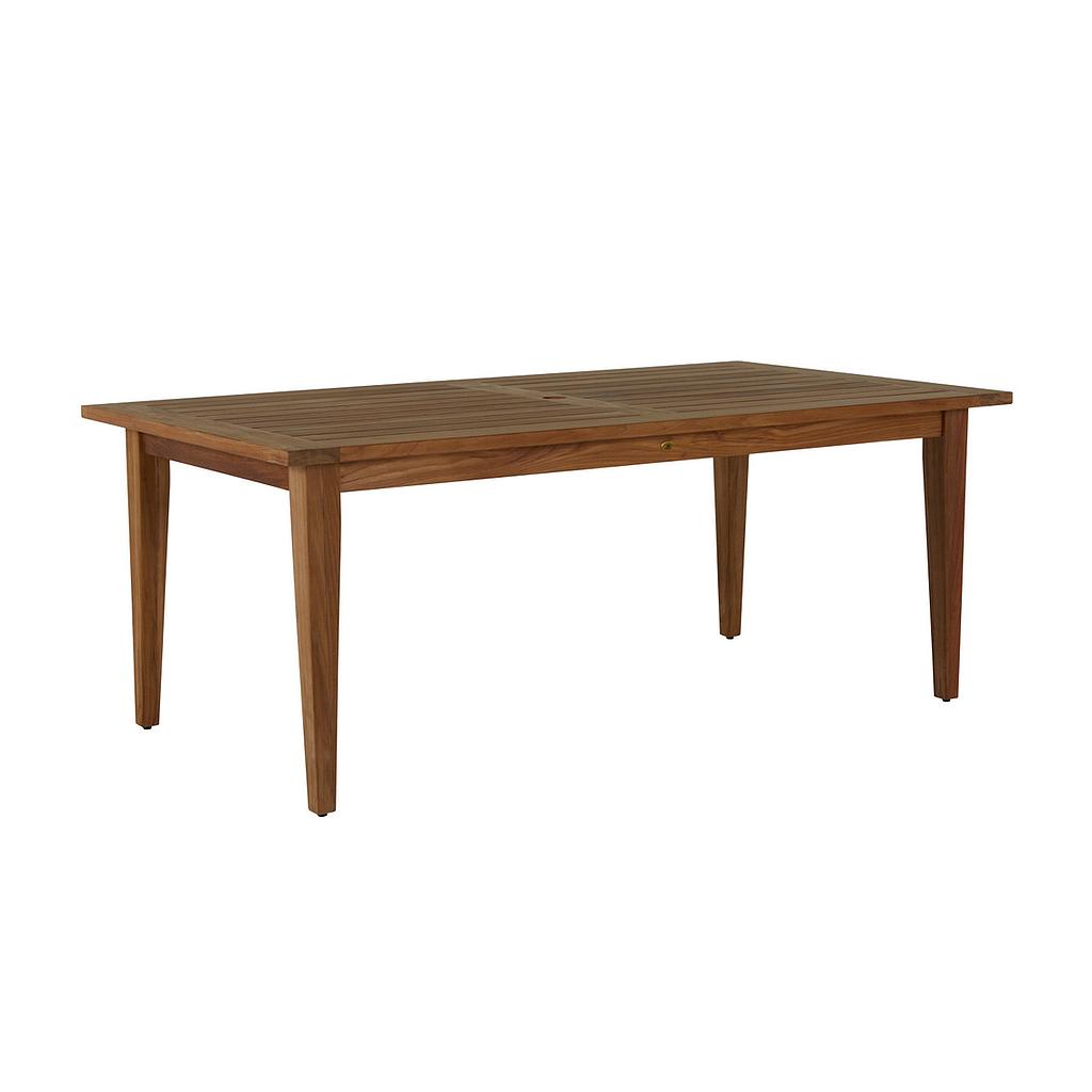 Club Teak Rectangular Farm Table