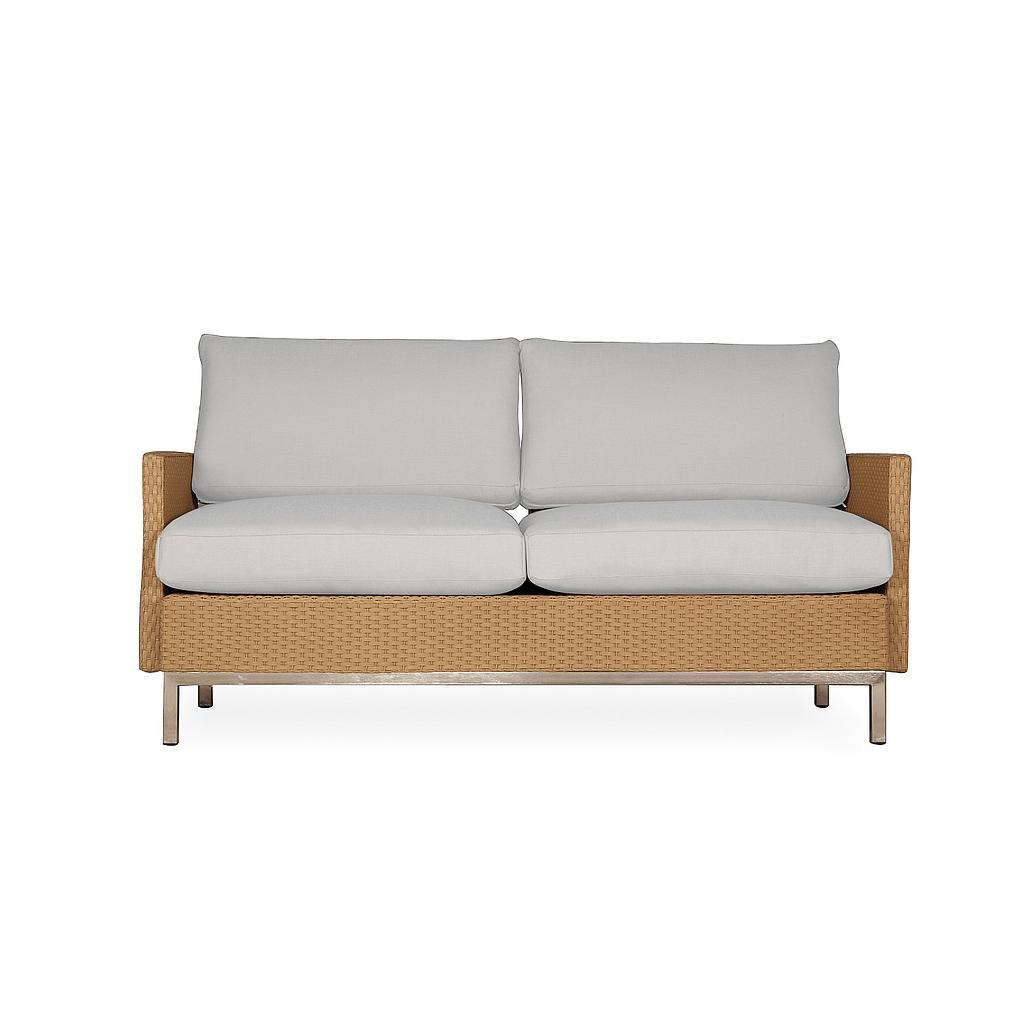 Elements Settee with Loom Arms & Back