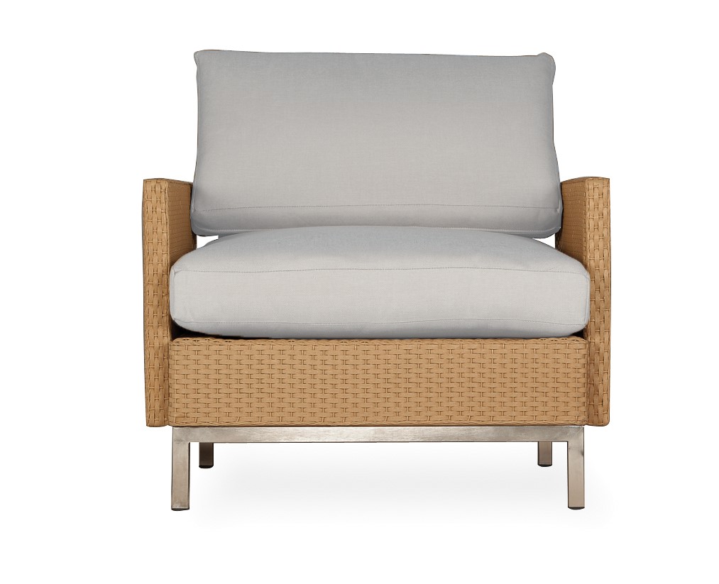 Elements Lounge Chair with Loom Arms & Back