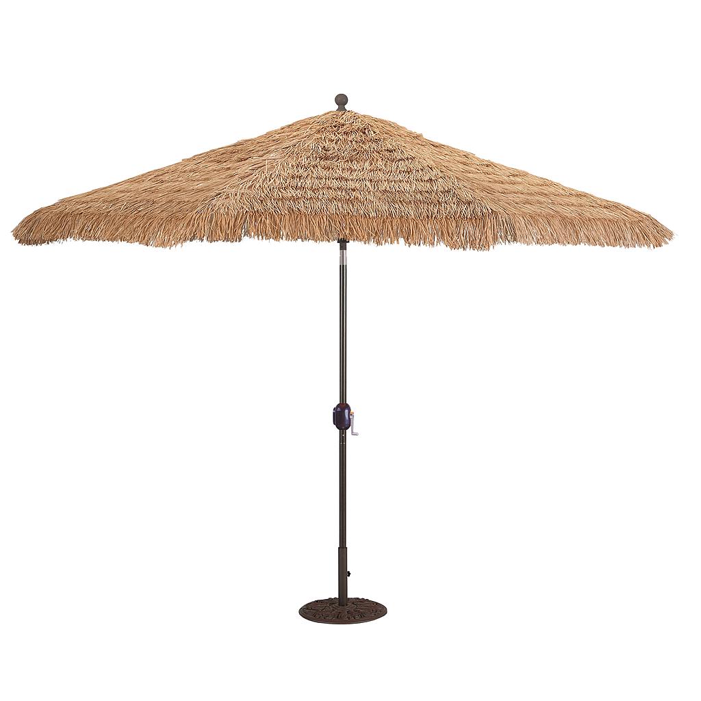 986 - 11' Autotilt Aluminum Umbrella with LED Lights
