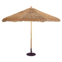 183 - 11' Four Pulley Lift Wood Umbrella