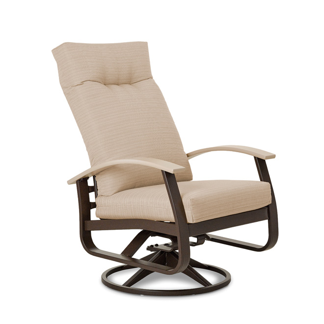 Belle Isle Cushion Supreme Swivel Rocker w/ Polymer Accents