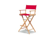 World Famous Director Chair Bar Height Arm Chair