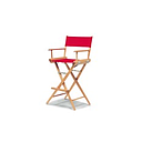 World Famous Director Chair Bar Height Arm Chair