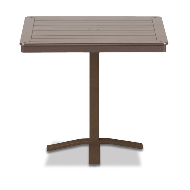 36" Square Balcony Height Table