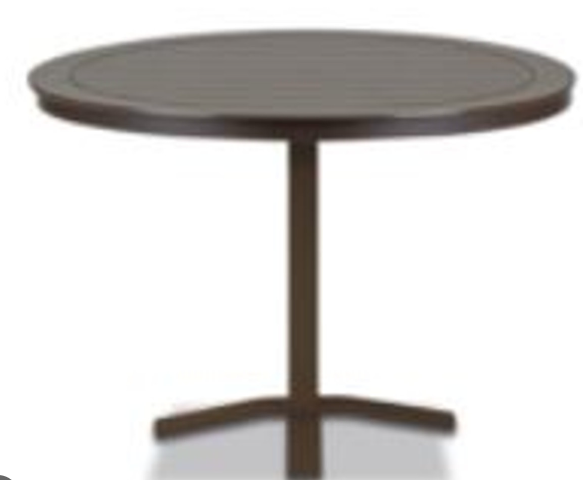 48" Round Balcony Height Table