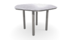 62&quot; Hexagonal Bar Height Table