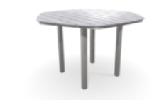 62" Hexagonal Bar Height Table