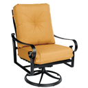 Belden Cushion Big Man's Swivel Rocking Lounge Chair