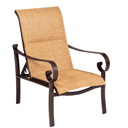 Belden Padded Sling Adjustable Lounge Chair