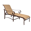 Belden Padded Sling Adjustable Chaise Lounge