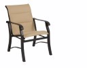 Cortland Padded Sling Dining Arm Chair