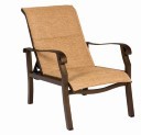 Cortland Padded Sling Adjustable Chaise Lounge