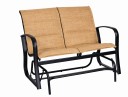 Fremont Padded Sling High Back Swivel Rocking Dining Arm Chair