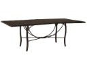 Thatch 42" x 60" Rectangular Dining Height Fire Table