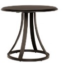 Solid Cast Top 32" Round Bar Height Table