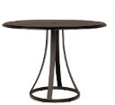 Solid Cast Top 36" Square Round Counter Height Fire Table