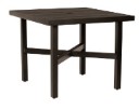 Tri-Slat Top Square Bar Height Table
