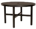 Tri-Slat 48" Round Counter Height Umbrella Table
